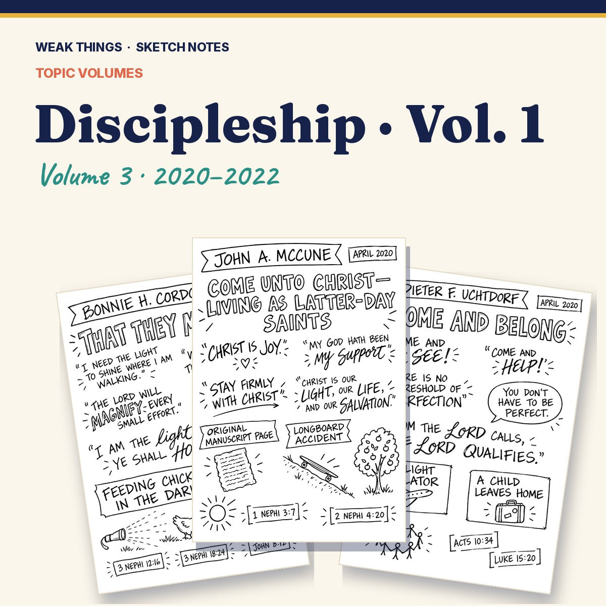 Discipleship, Volume 3: 25 Conference Talks in Sketch Notes cover