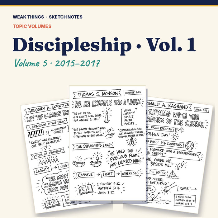 Discipleship, Volume 5: 25 Conference Talks in Sketch Notes