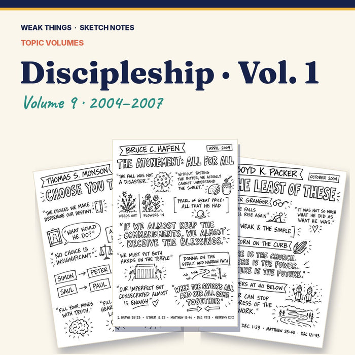 Discipleship, Volume 9: 25 Conference Talks in Sketch Notes