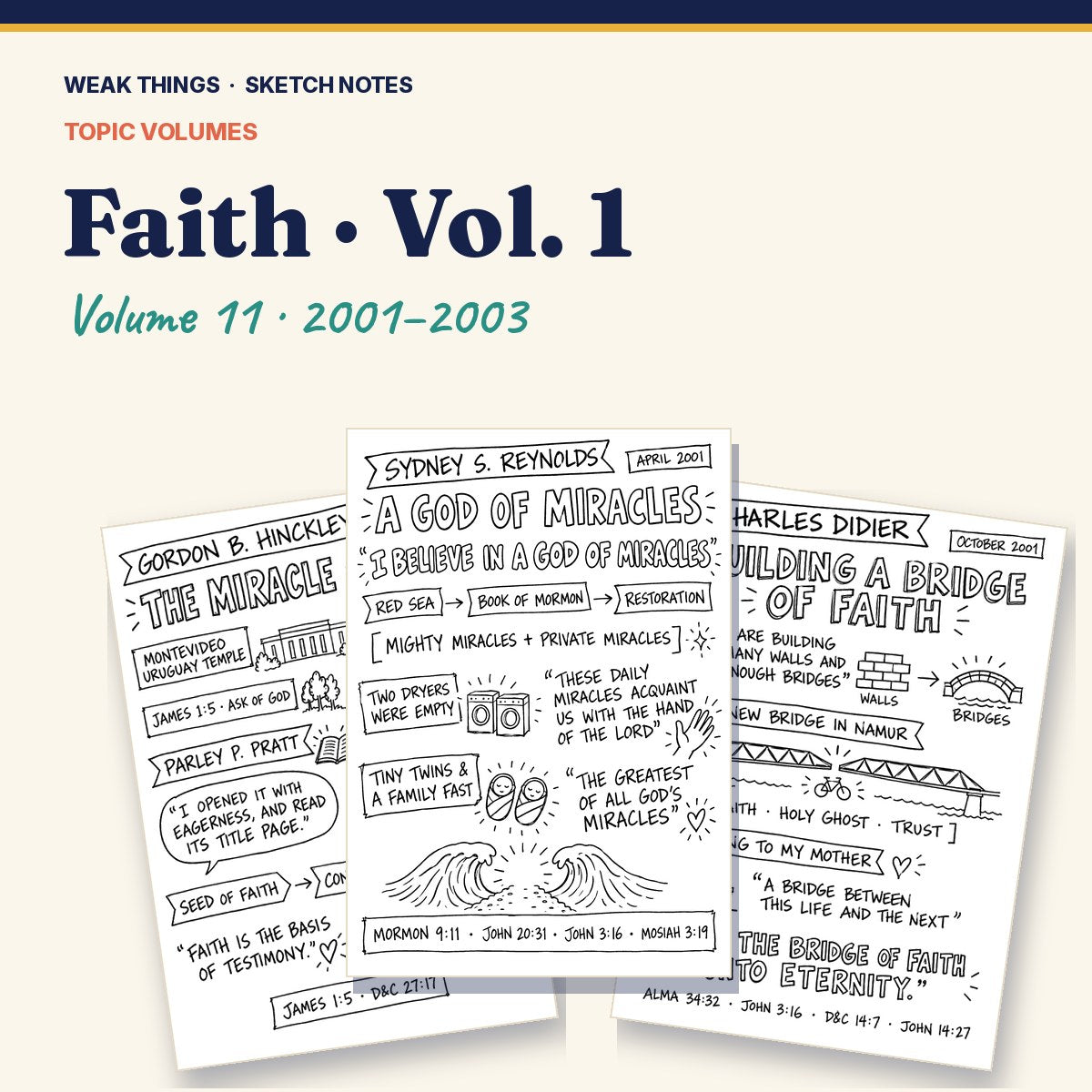 Faith, Volume 11: 25 Conference Talks in Sketch Notes cover