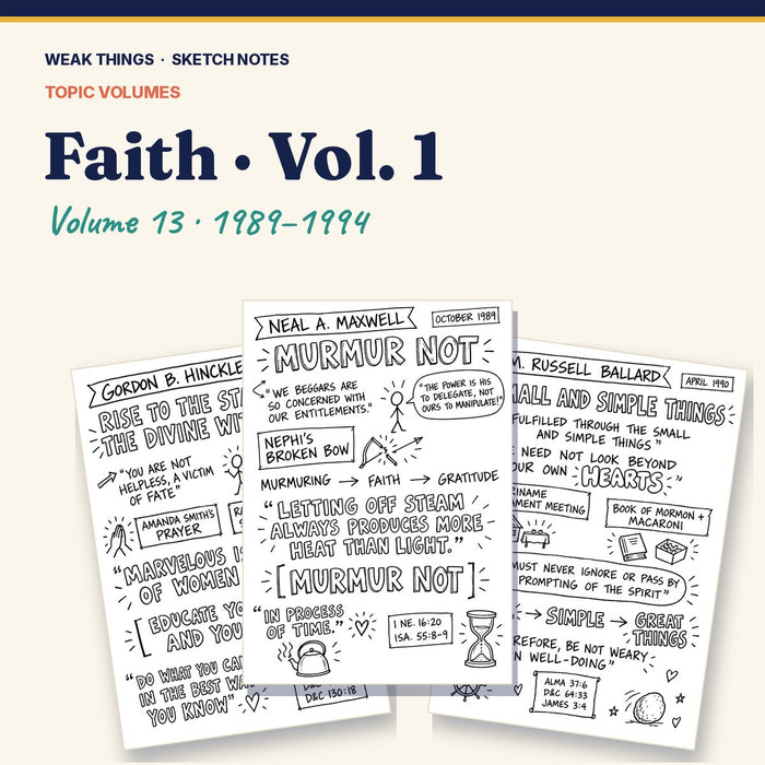 Faith, Volume 13: 25 Conference Talks in Sketch Notes