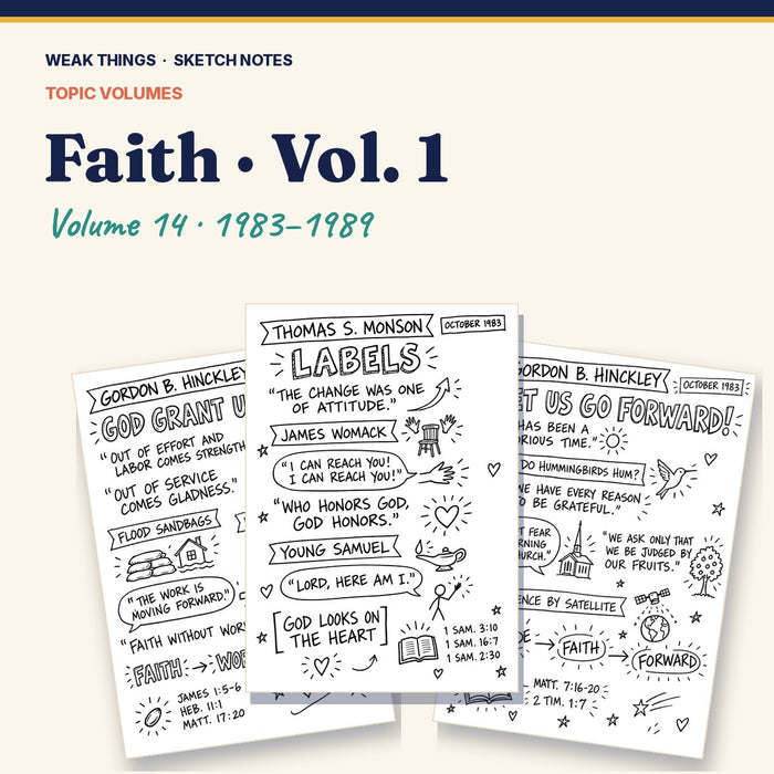 Faith, Volume 14: 25 Conference Talks in Sketch Notes