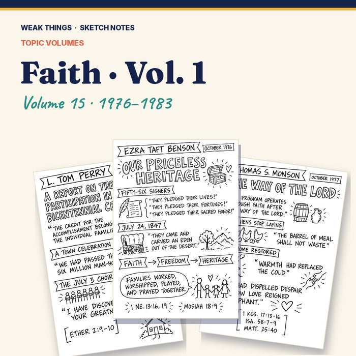 Faith, Volume 15: 25 Conference Talks in Sketch Notes
