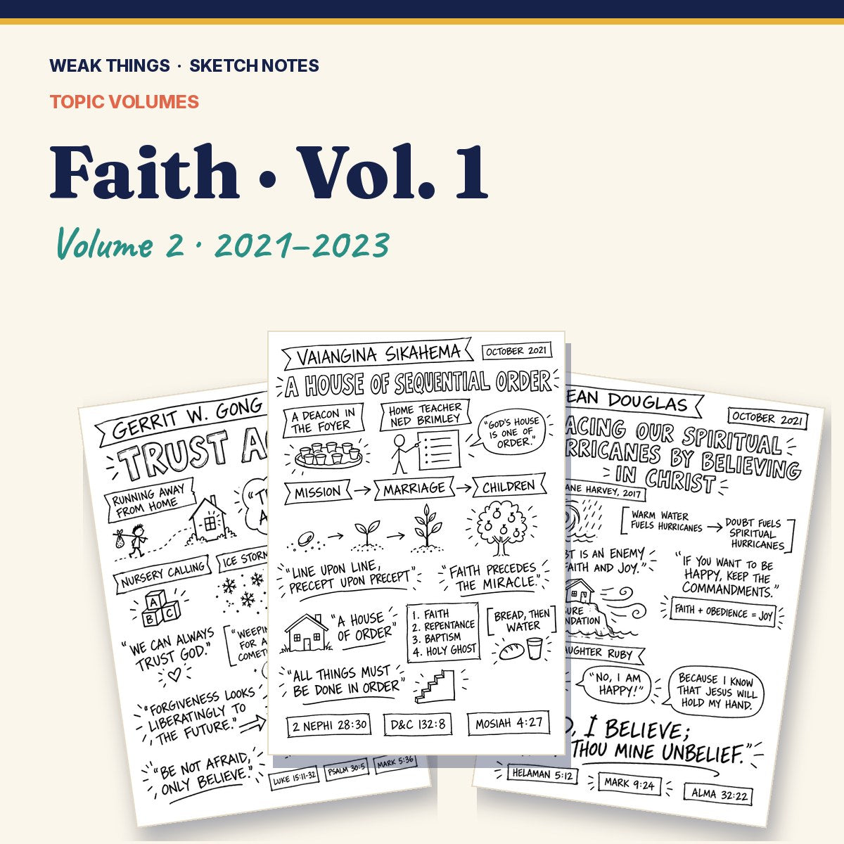 Faith, Volume 2: 25 Conference Talks in Sketch Notes cover