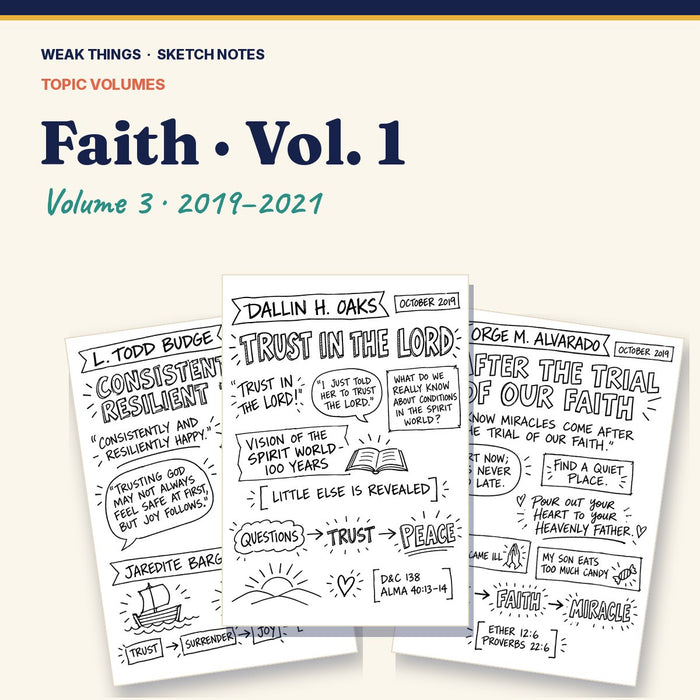 Faith, Volume 3: 25 Conference Talks in Sketch Notes