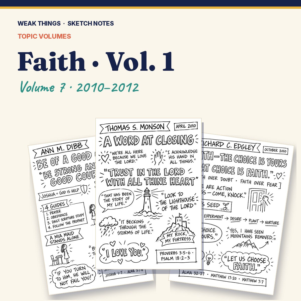 Faith, Volume 7: 25 Conference Talks in Sketch Notes cover