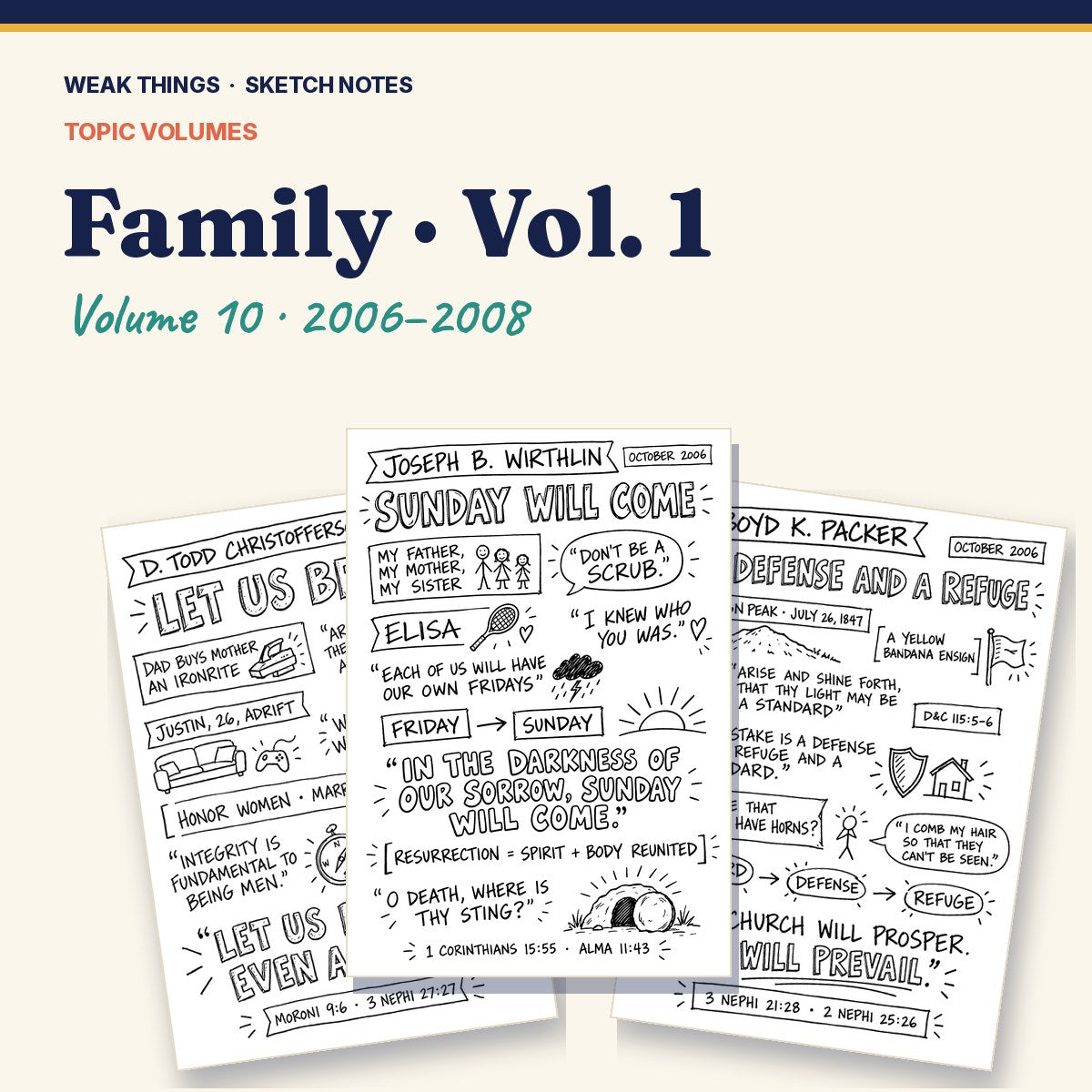 Family, Volume 10: 25 Conference Talks in Sketch Notes cover