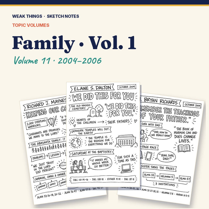 Family, Volume 11: 25 Conference Talks in Sketch Notes