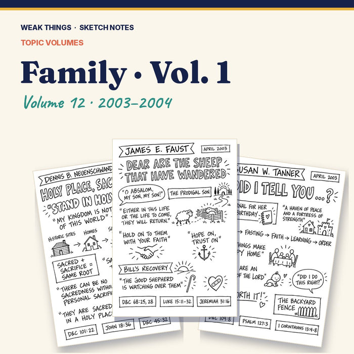Family, Volume 12: 25 Conference Talks in Sketch Notes