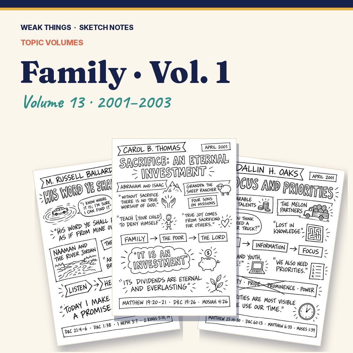 Family, Volume 13: 25 Conference Talks in Sketch Notes cover