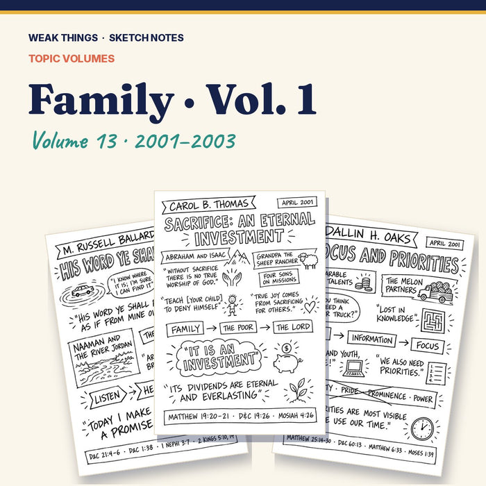 Family, Volume 13: 25 Conference Talks in Sketch Notes