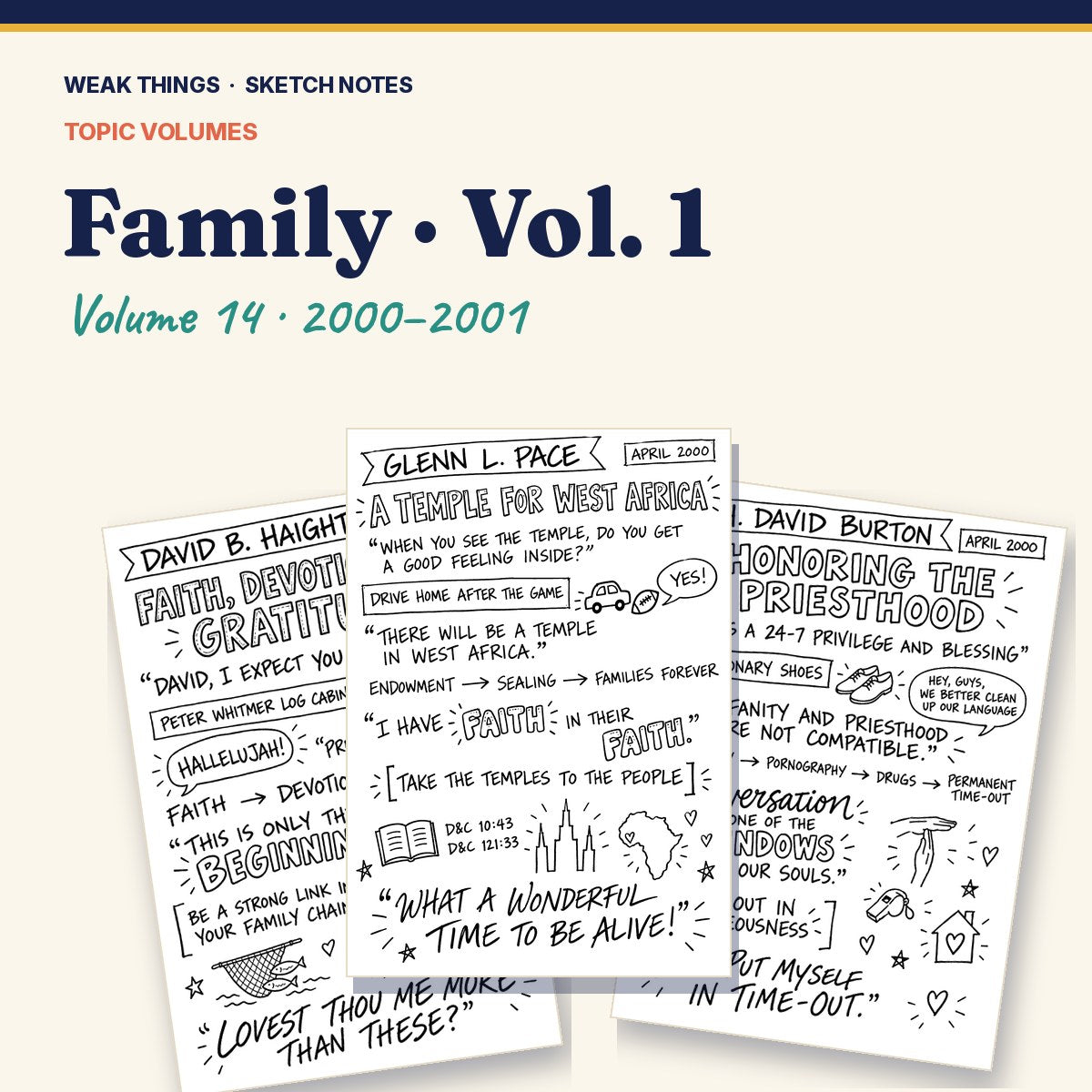 Family, Volume 14: 25 Conference Talks in Sketch Notes cover