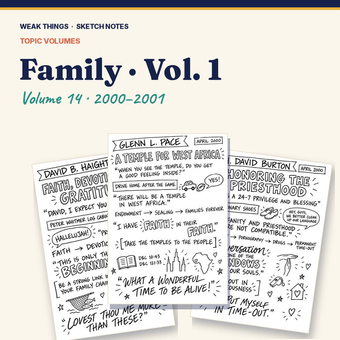 Family, Volume 14: 25 Conference Talks in Sketch Notes