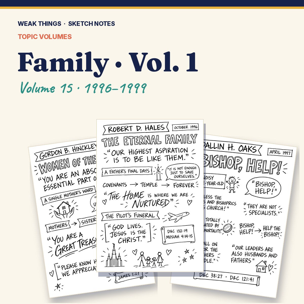Family, Volume 15: 25 Conference Talks in Sketch Notes cover