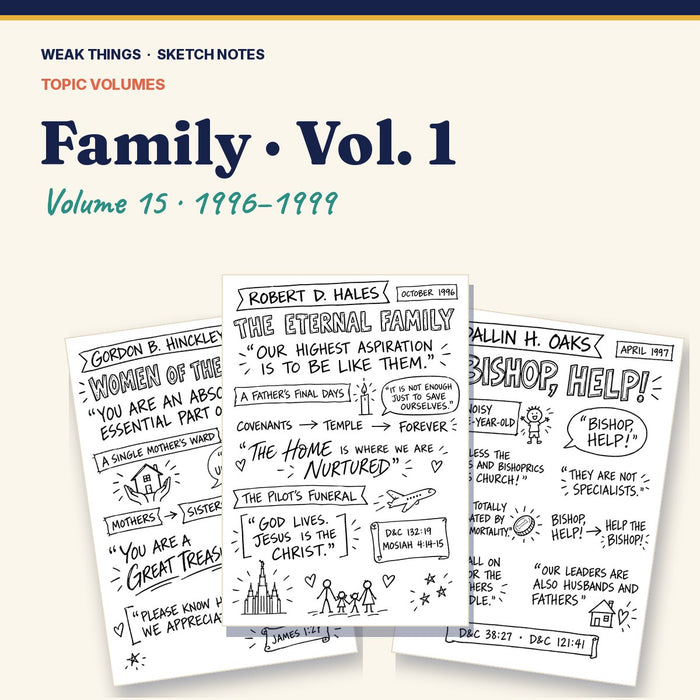 Family, Volume 15: 25 Conference Talks in Sketch Notes