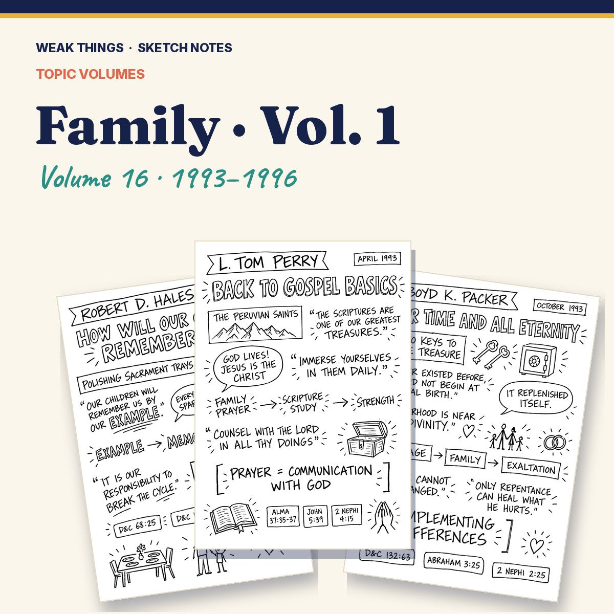 Family, Volume 16: 25 Conference Talks in Sketch Notes cover