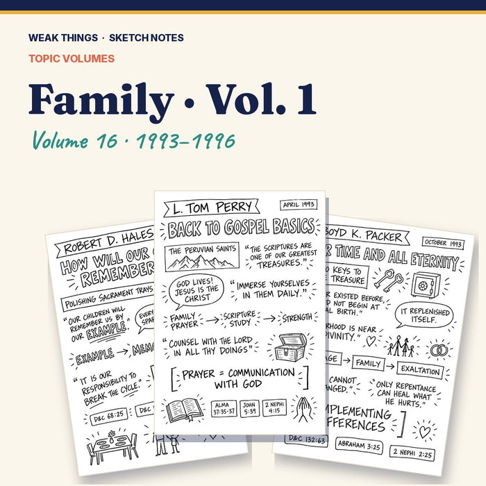Family, Volume 16: 25 Conference Talks in Sketch Notes