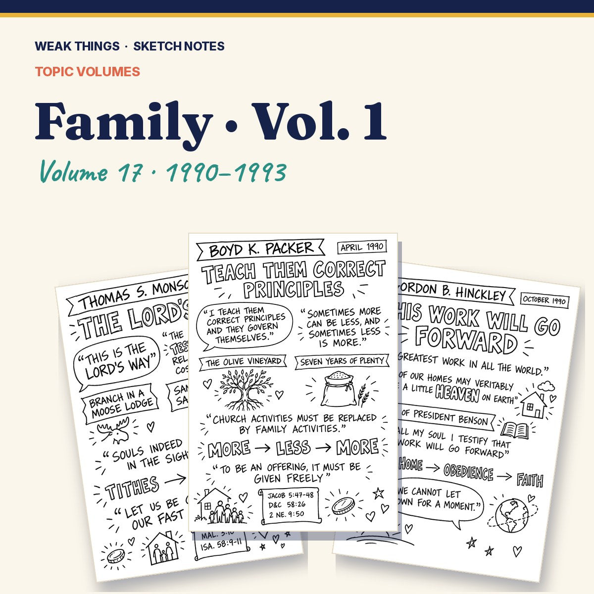 Family, Volume 17: 25 Conference Talks in Sketch Notes cover