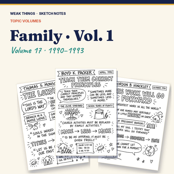 Family, Volume 17: 25 Conference Talks in Sketch Notes