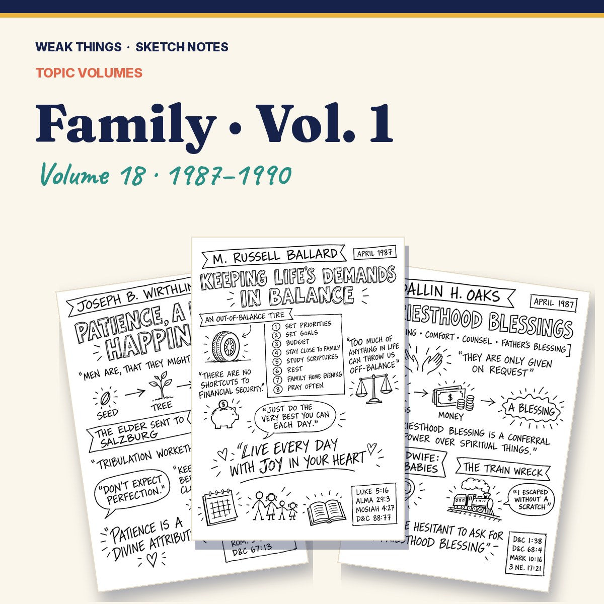 Family, Volume 18: 25 Conference Talks in Sketch Notes cover