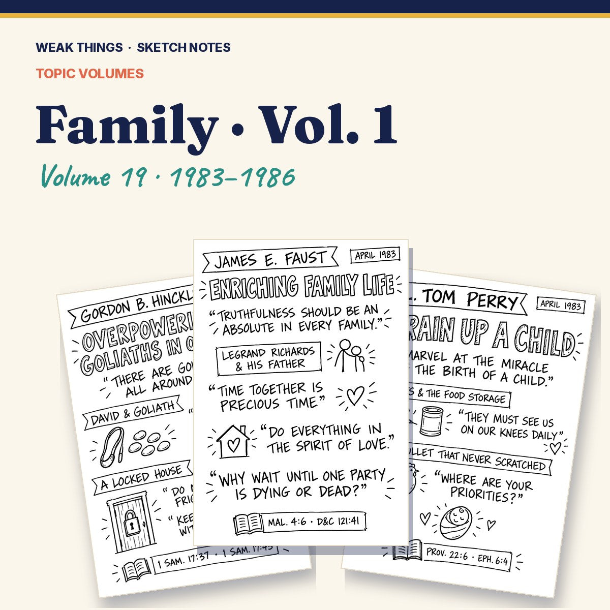 Family, Volume 19: 25 Conference Talks in Sketch Notes cover