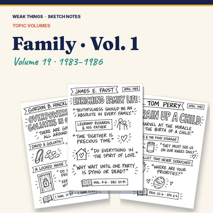 Family, Volume 19: 25 Conference Talks in Sketch Notes