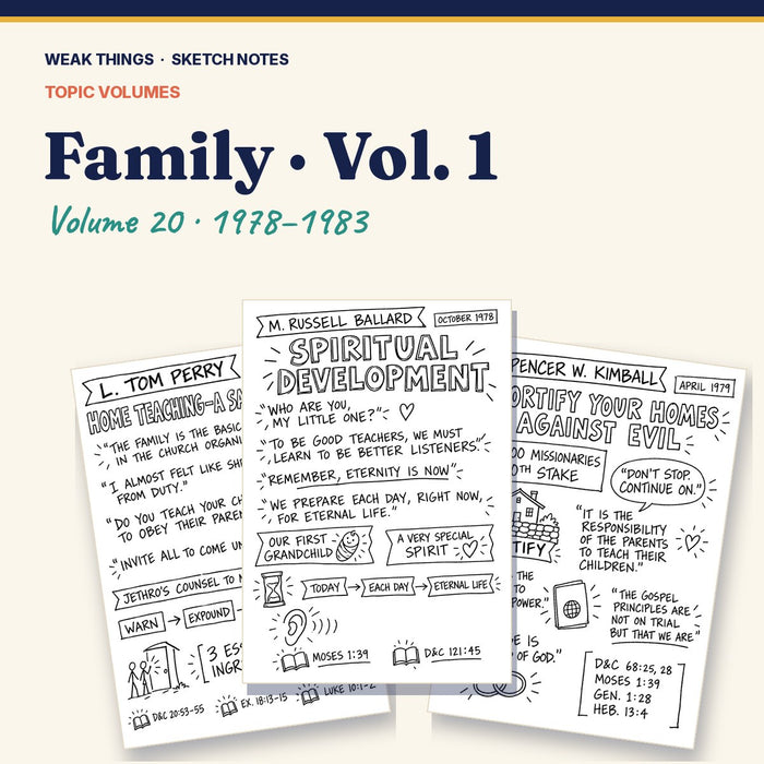 Family, Volume 20: 25 Conference Talks in Sketch Notes