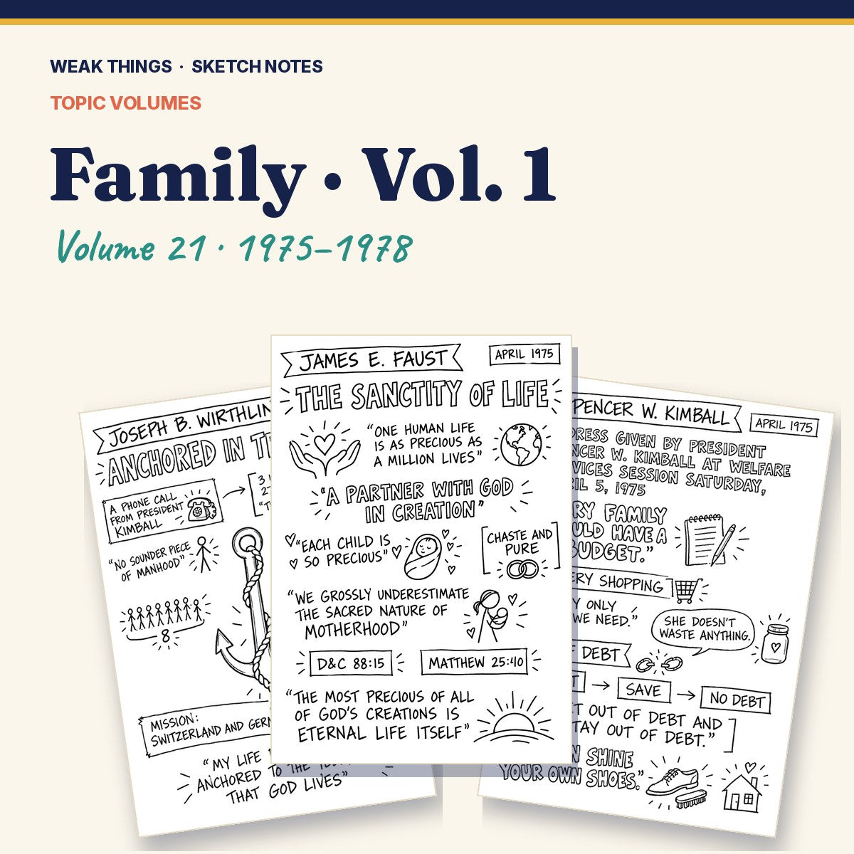 Family, Volume 21: 25 Conference Talks in Sketch Notes cover