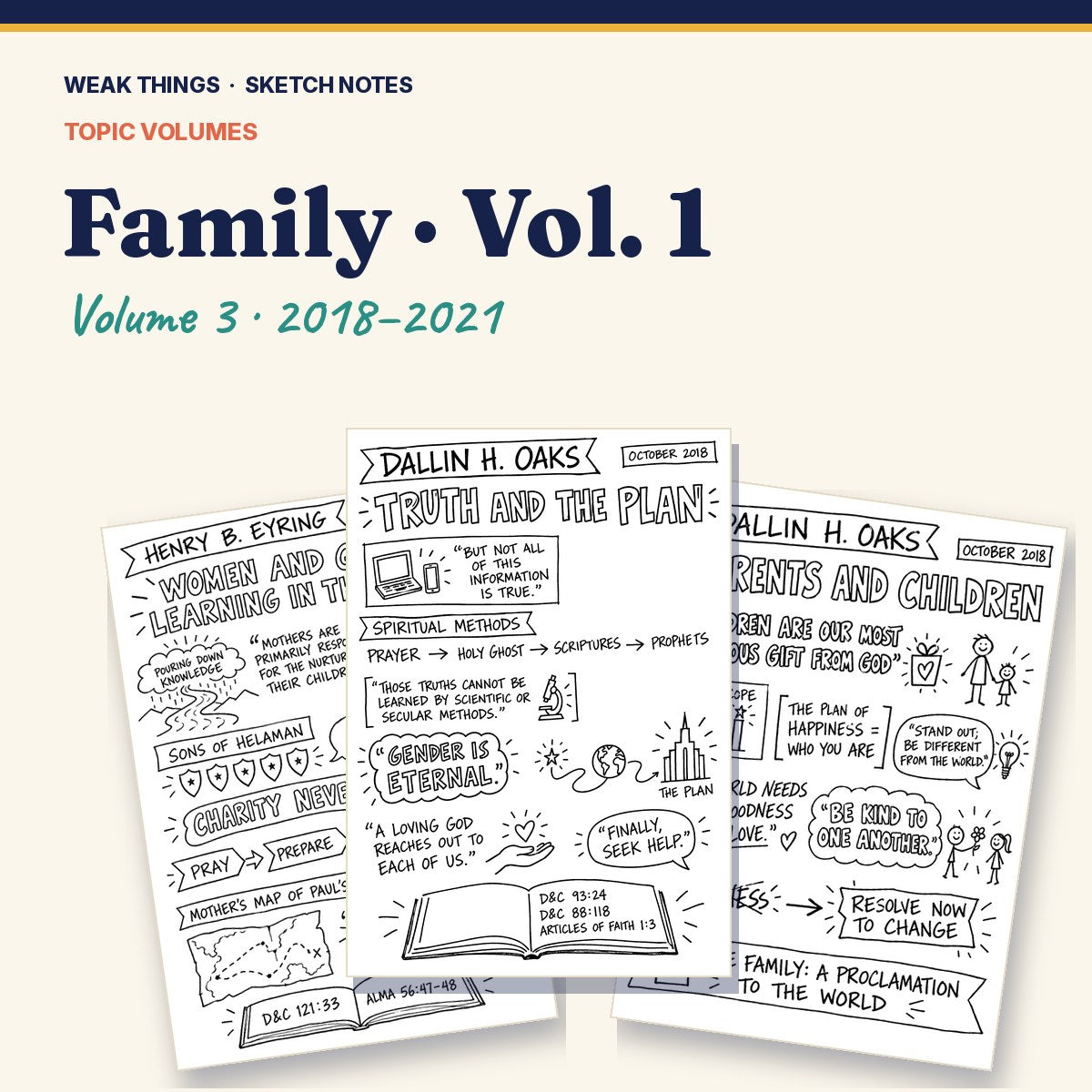 Family, Volume 3: 25 Conference Talks in Sketch Notes cover