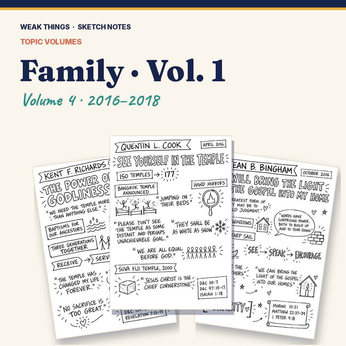 Family, Volume 4: 25 Conference Talks in Sketch Notes cover
