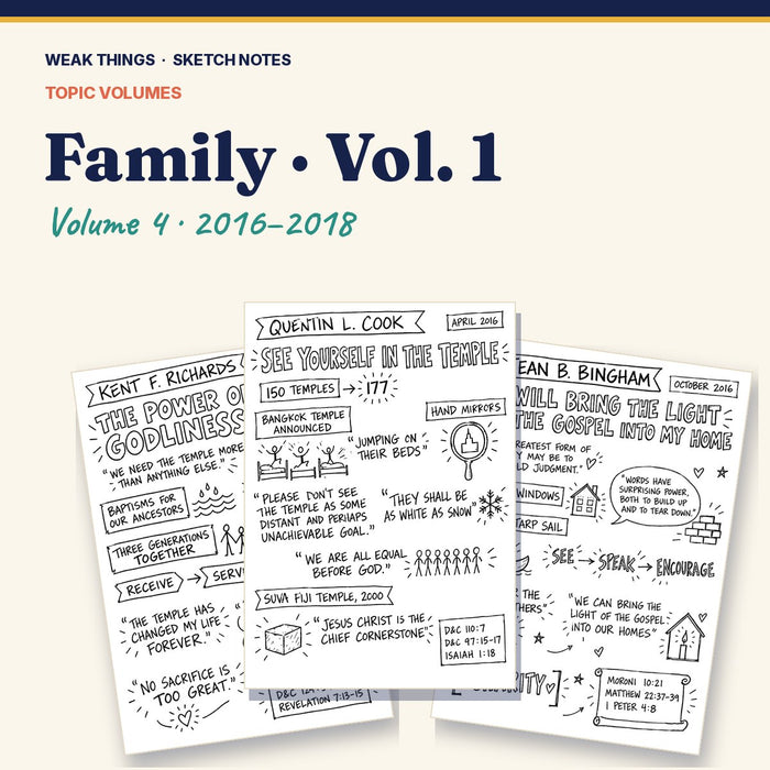 Family, Volume 4: 25 Conference Talks in Sketch Notes