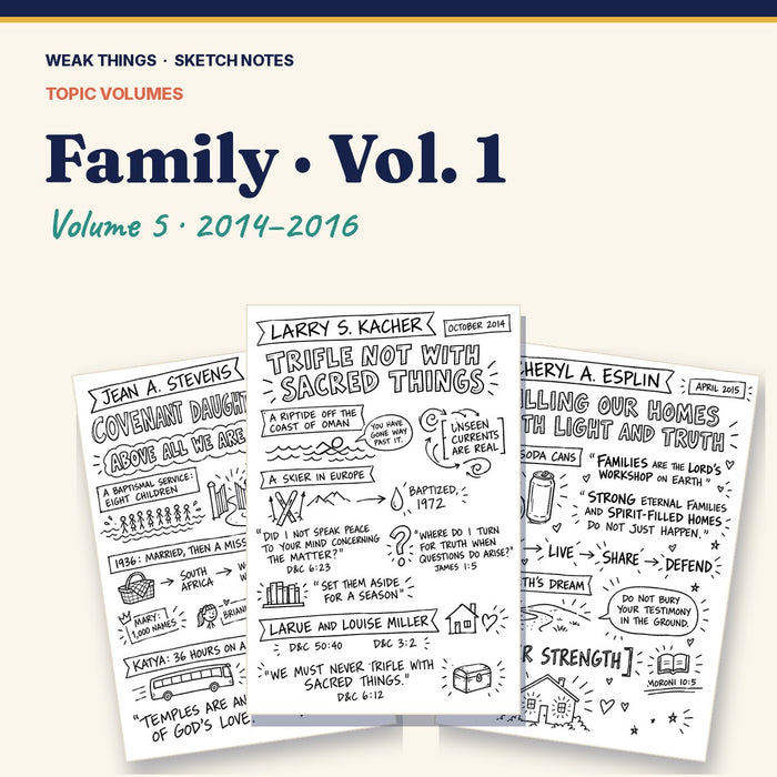 Family, Volume 5: 25 Conference Talks in Sketch Notes