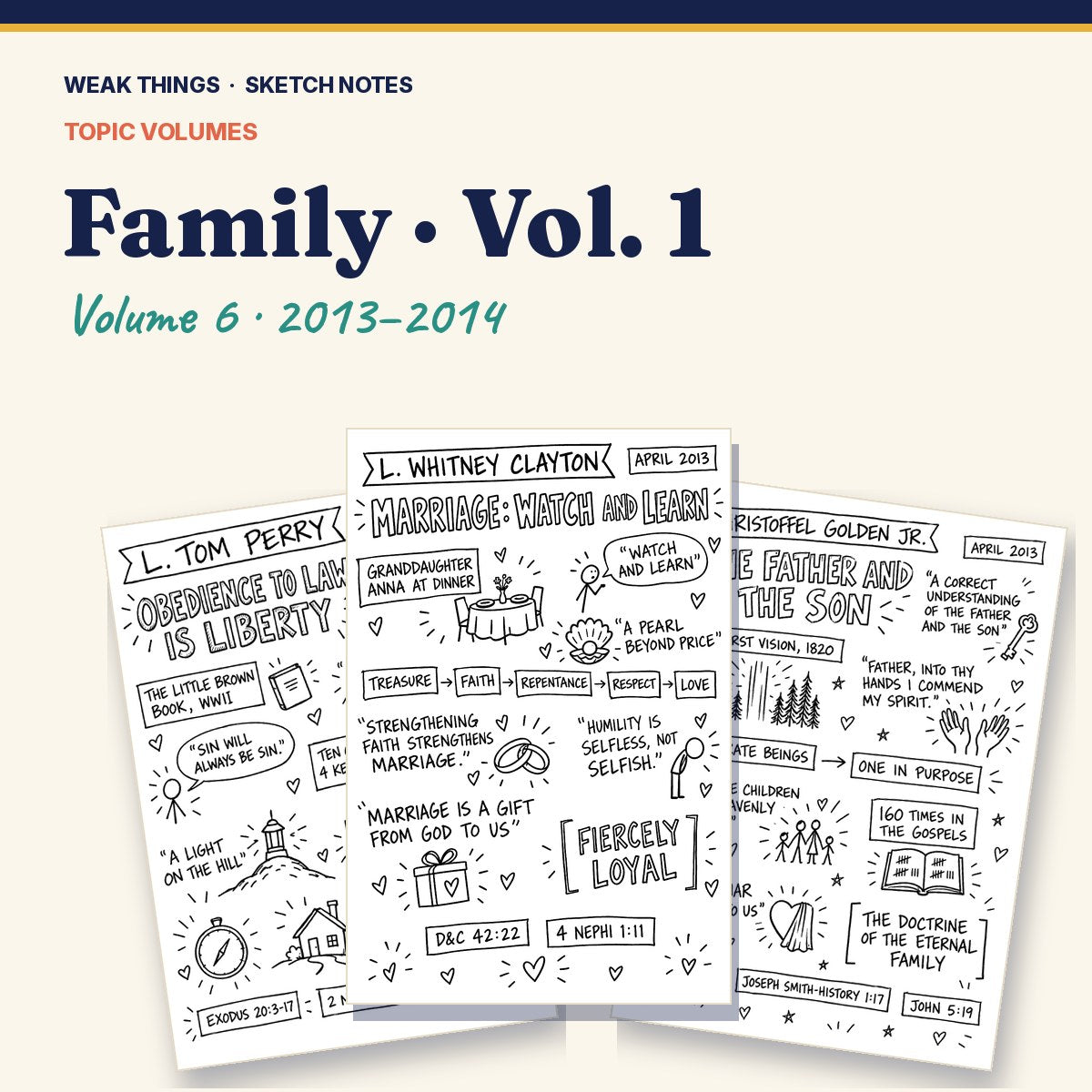 Family, Volume 6: 25 Conference Talks in Sketch Notes cover