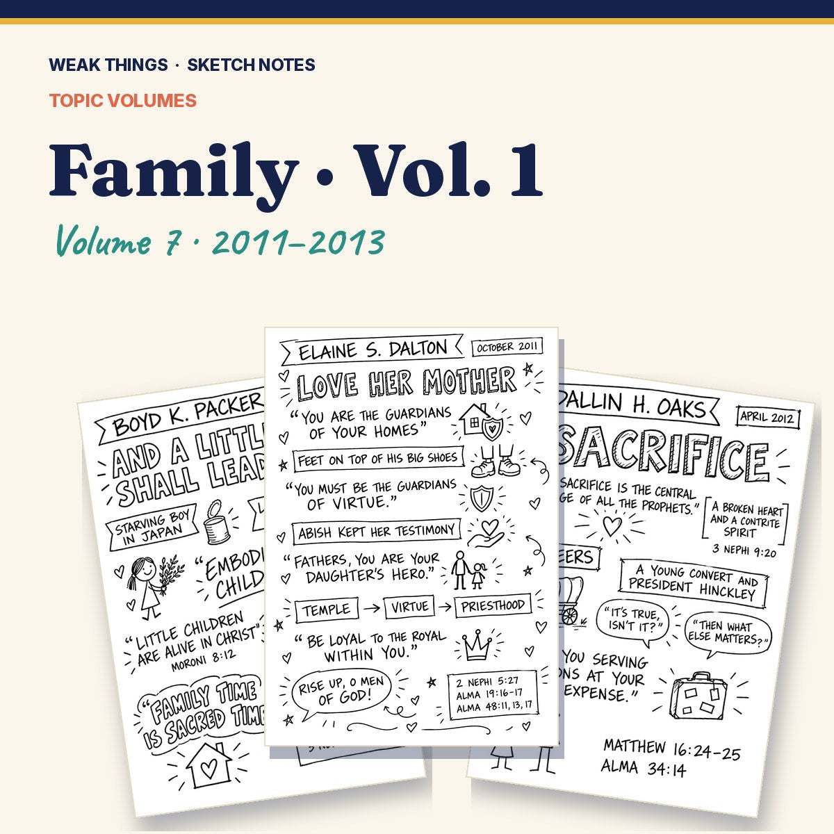 Family, Volume 7: 25 Conference Talks in Sketch Notes cover