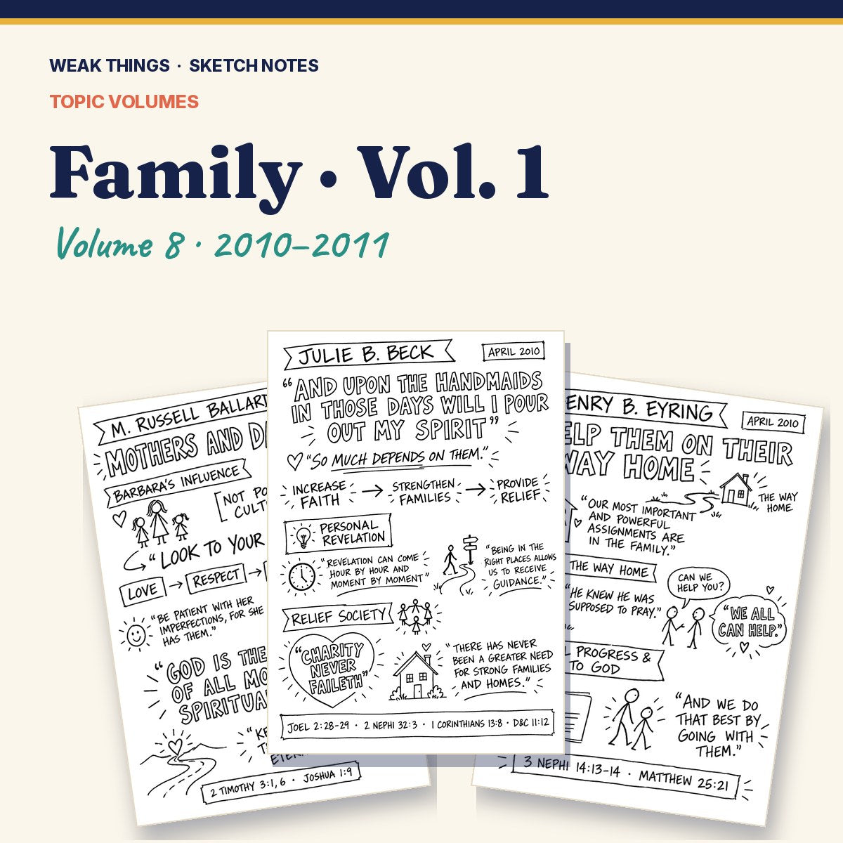 Family, Volume 8: 25 Conference Talks in Sketch Notes cover