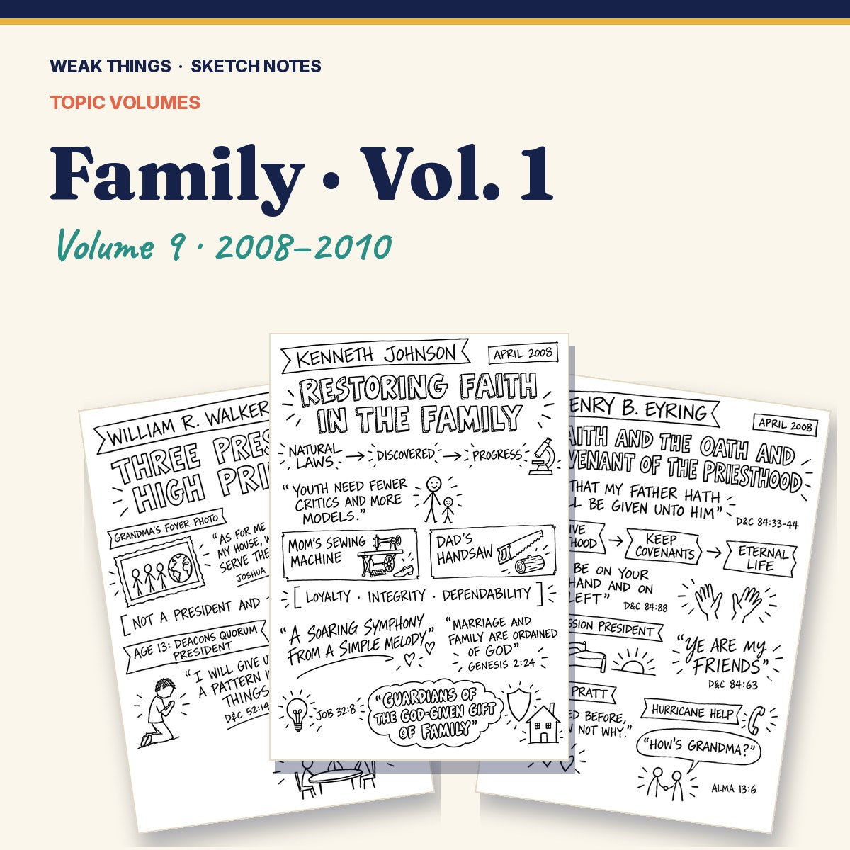 Family, Volume 9: 25 Conference Talks in Sketch Notes cover