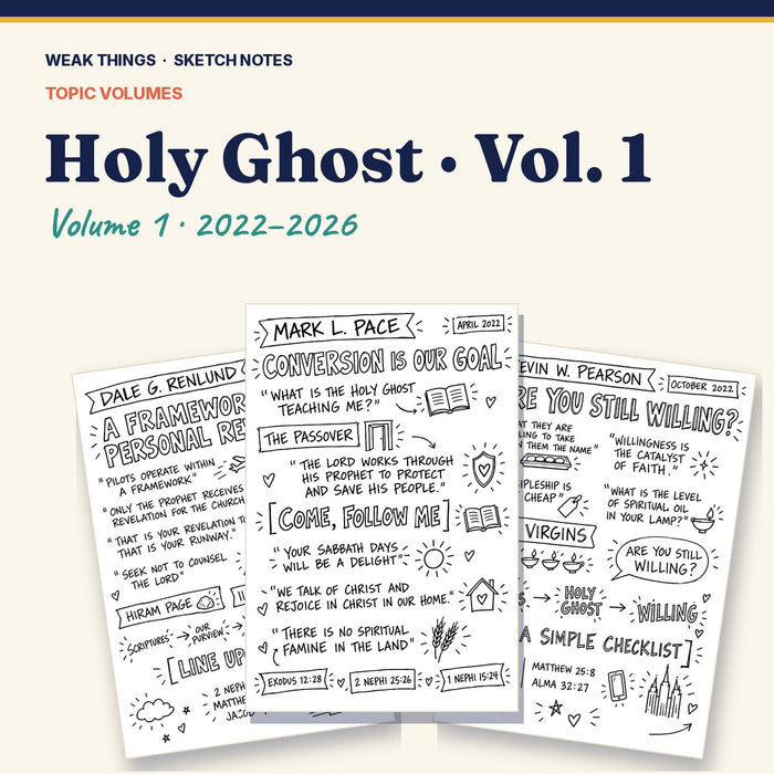 Holy Ghost, Volume 1: 25 Conference Talks in Sketch Notes