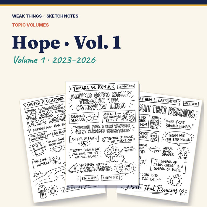 Hope, Volume 1: 25 Conference Talks in Sketch Notes