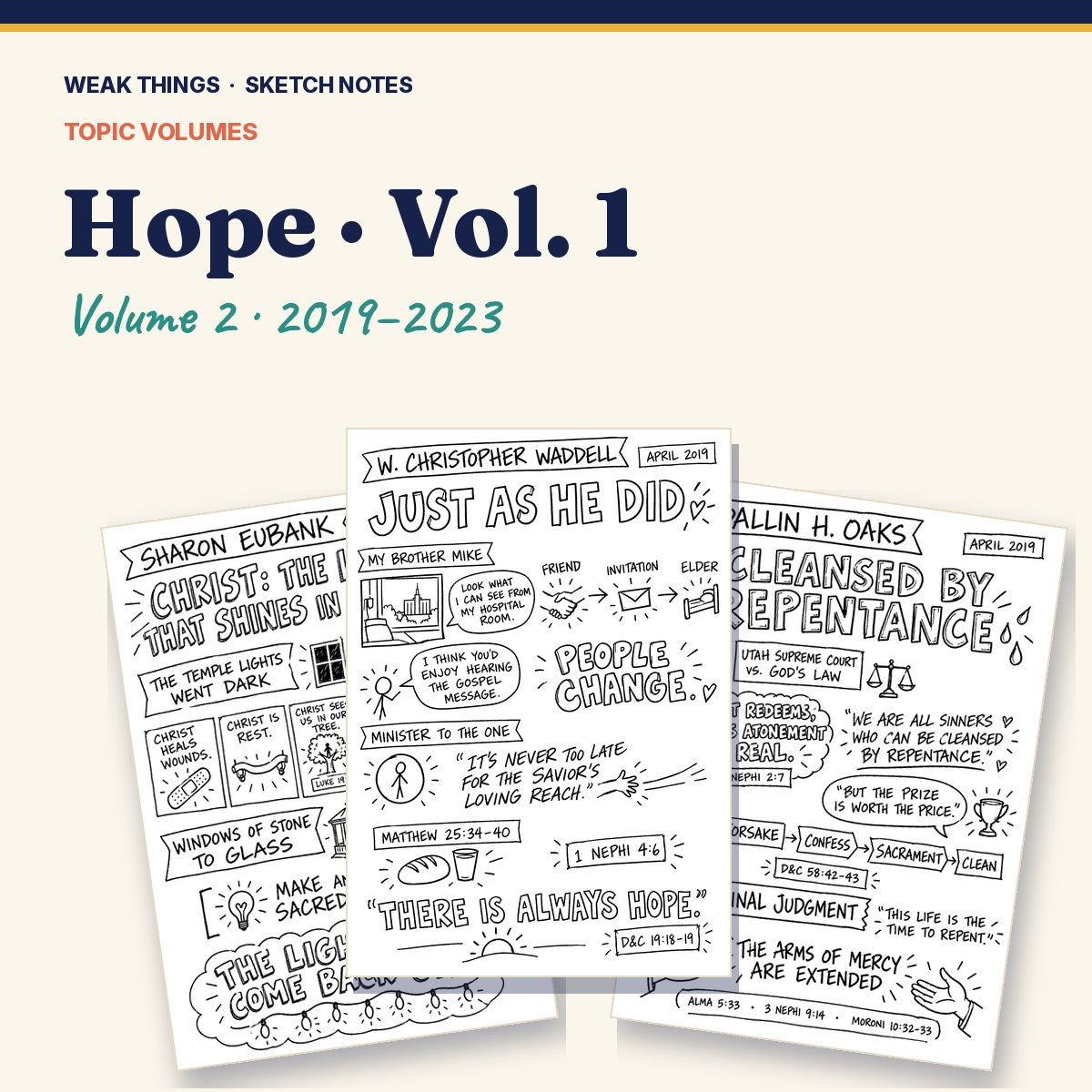 Hope, Volume 2: 25 Conference Talks in Sketch Notes cover