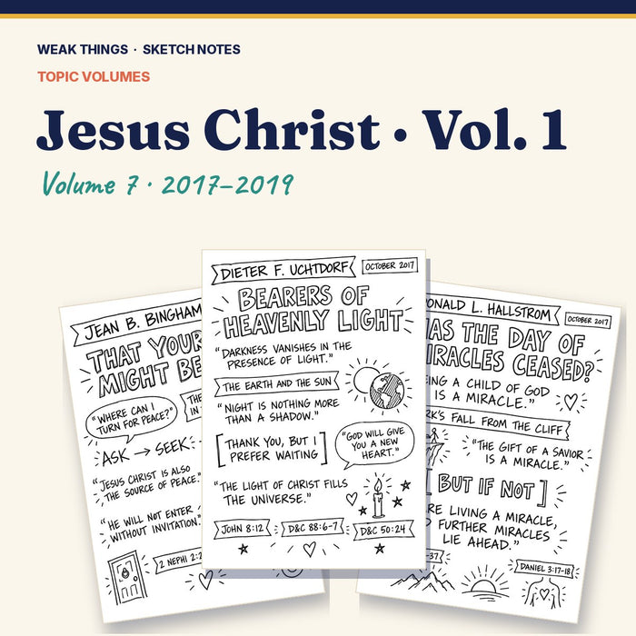 Jesus Christ, Volume 7: 25 Conference Talks in Sketch Notes