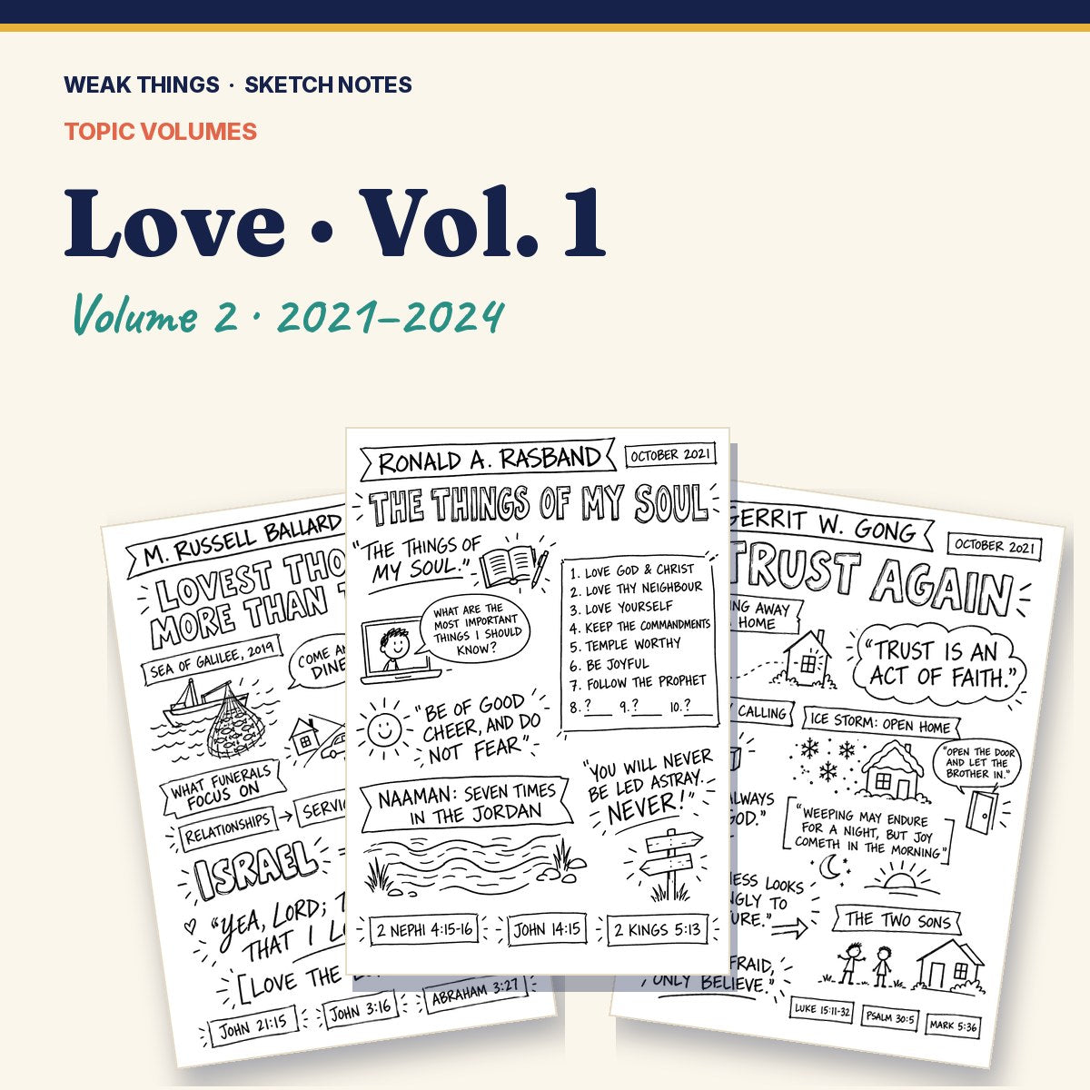 Love, Volume 2: 25 Conference Talks in Sketch Notes cover