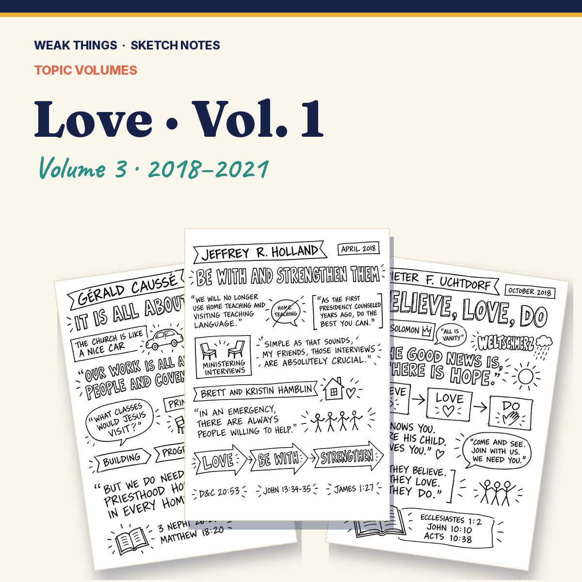 Love, Volume 3: 25 Conference Talks in Sketch Notes cover