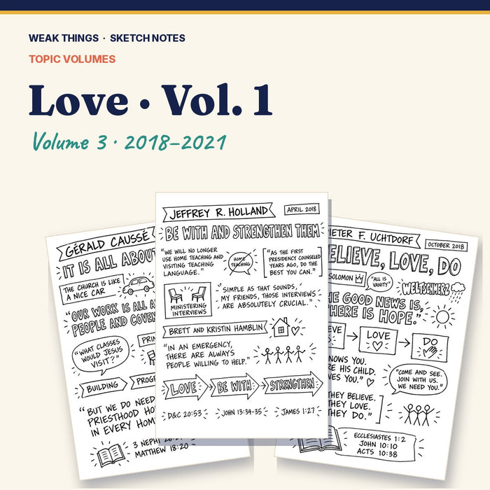 Love, Volume 3: 25 Conference Talks in Sketch Notes