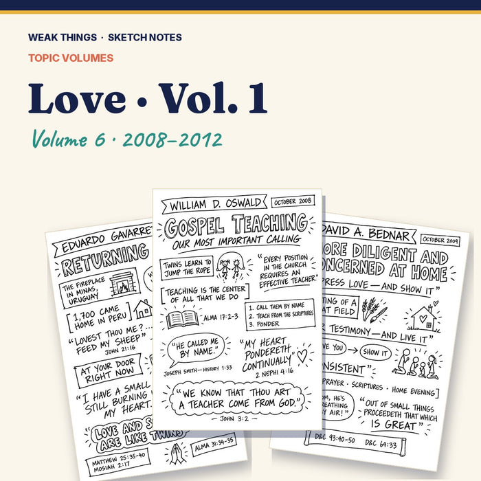 Love, Volume 6: 25 Conference Talks in Sketch Notes