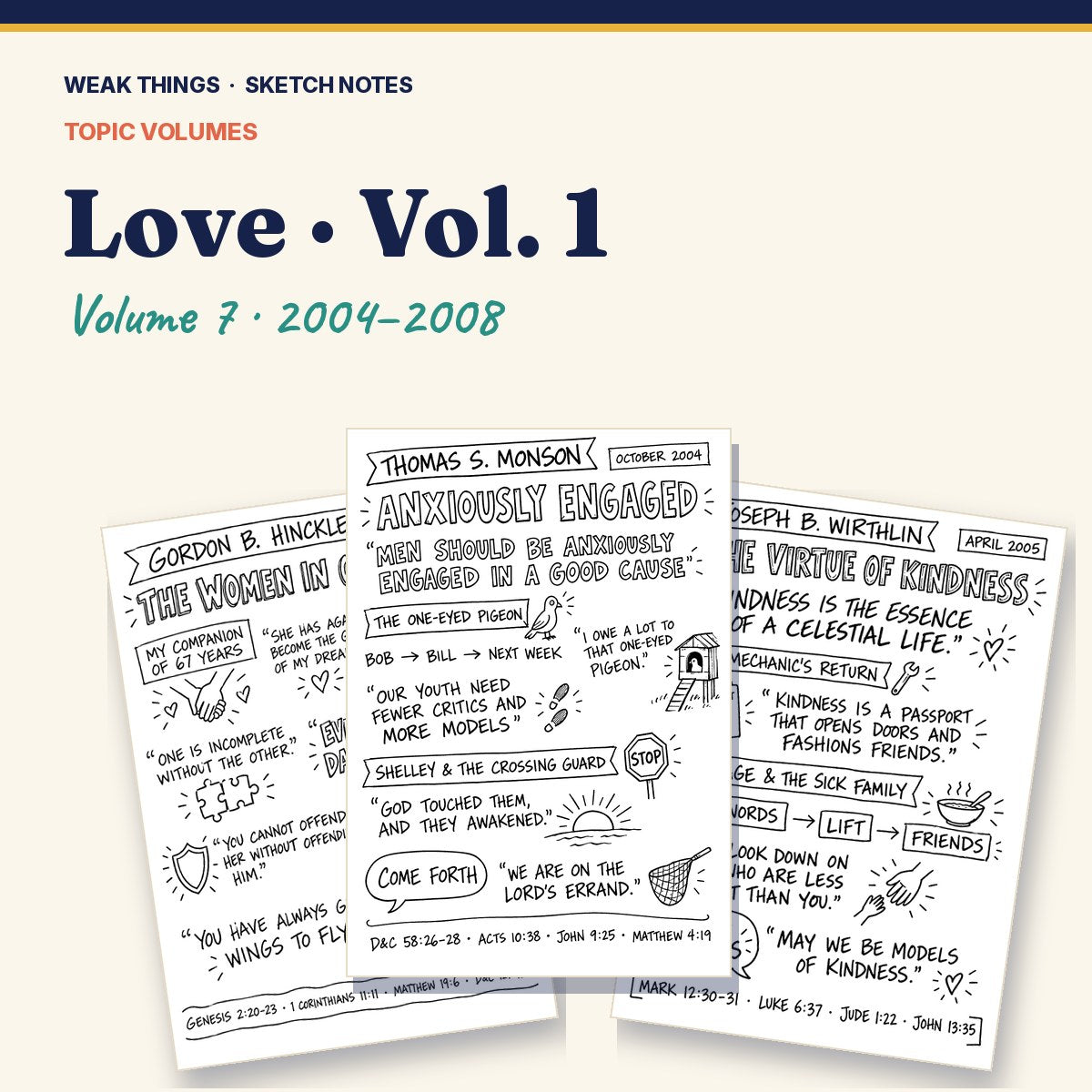 Love, Volume 7: 25 Conference Talks in Sketch Notes cover