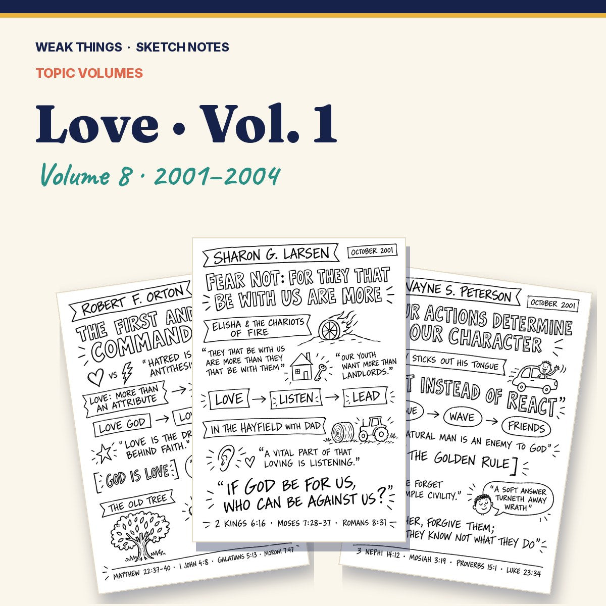 Love, Volume 8: 25 Conference Talks in Sketch Notes cover
