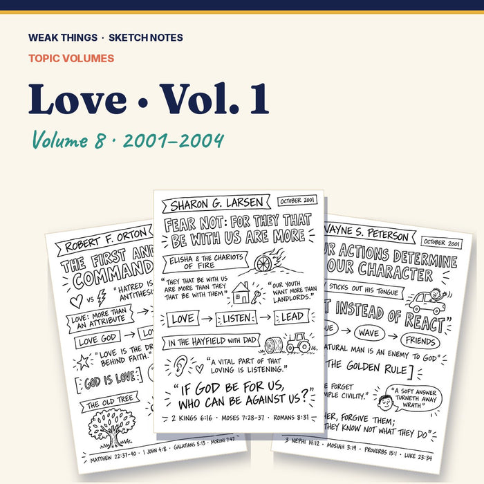 Love, Volume 8: 25 Conference Talks in Sketch Notes