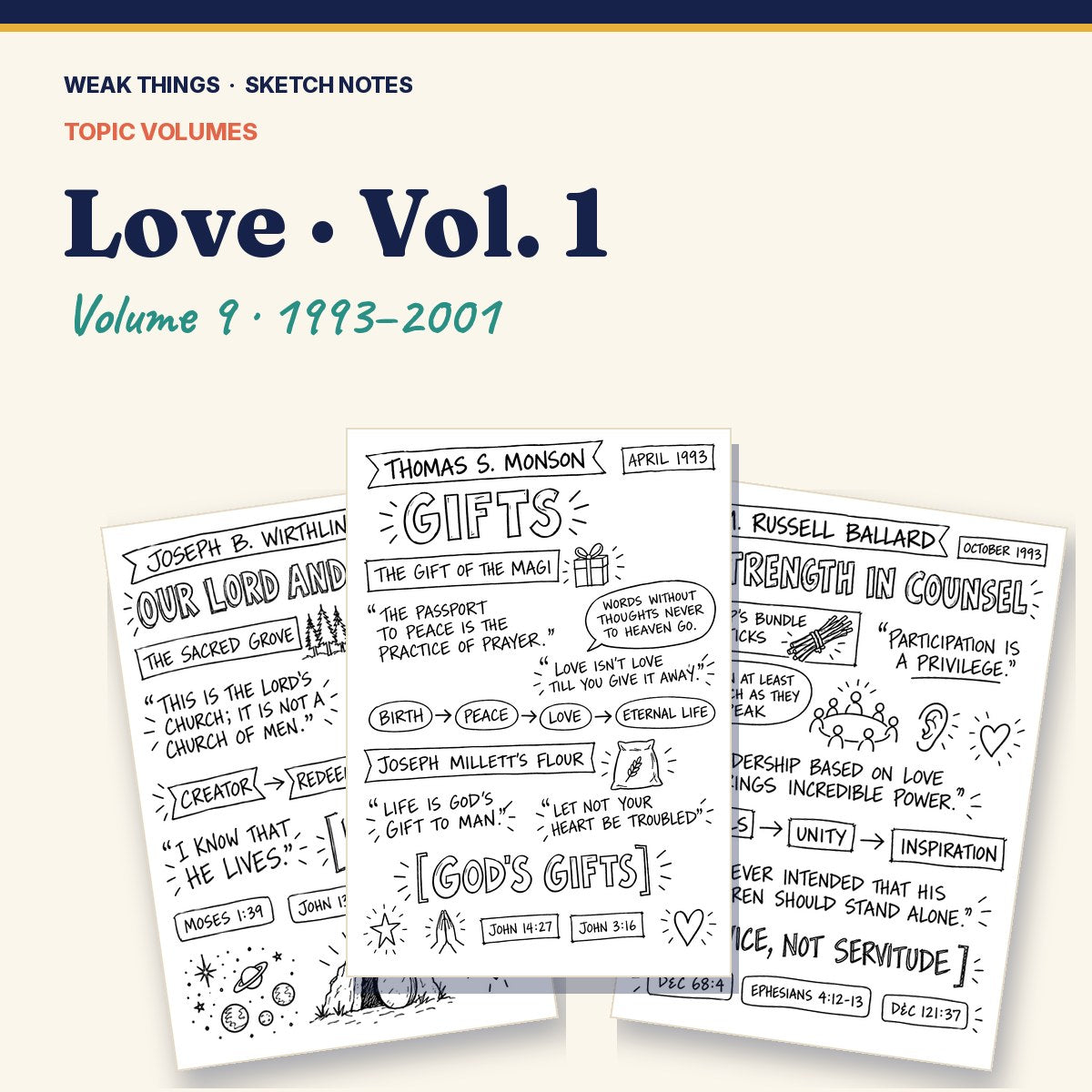 Love, Volume 9: 25 Conference Talks in Sketch Notes cover
