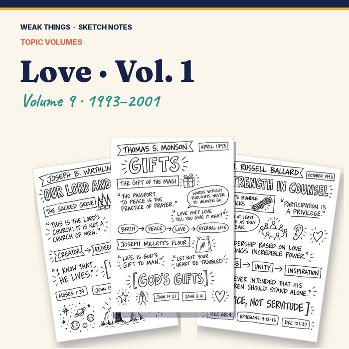 Love, Volume 9: 25 Conference Talks in Sketch Notes
