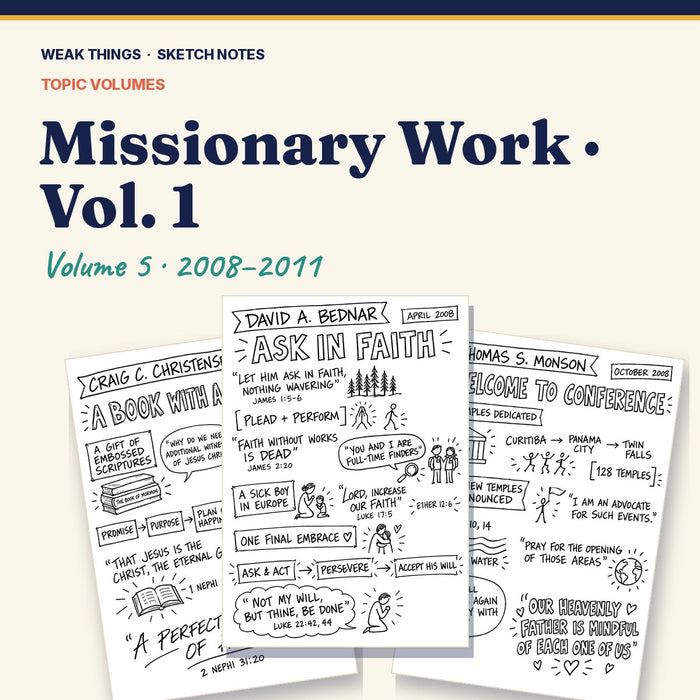 Missionary Work, Volume 5: 25 Conference Talks in Sketch Notes